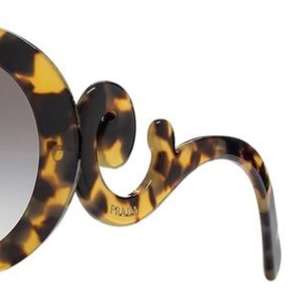 Prada Absolute Ornate Baroque Havana Sunglasses - Picture 2 of 2